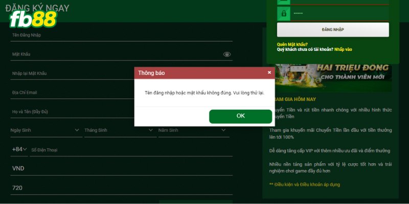 Câu hỏi thường gặp về các sự cố không thể đăng nhập vào tài khoản 